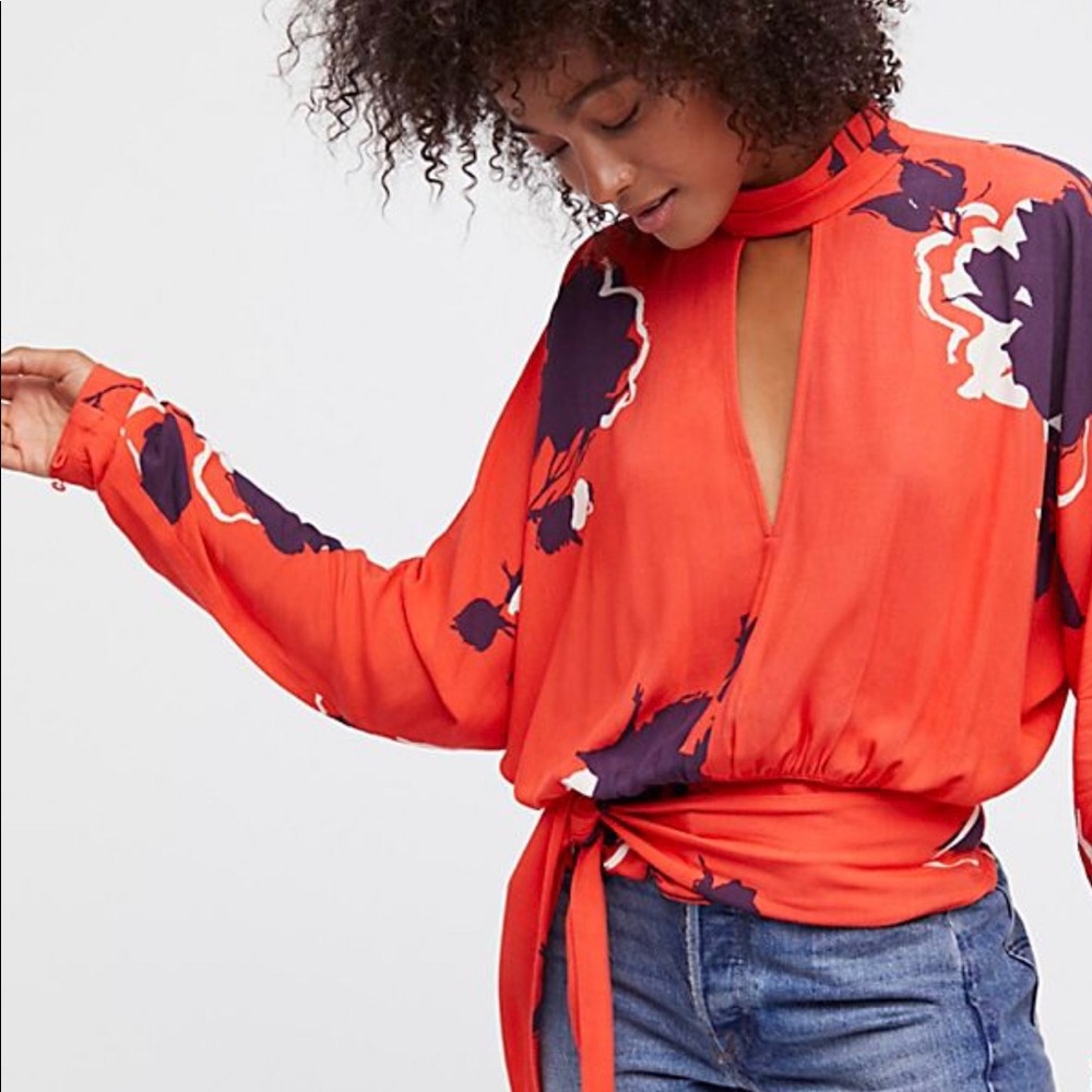 Free people size xs blouse